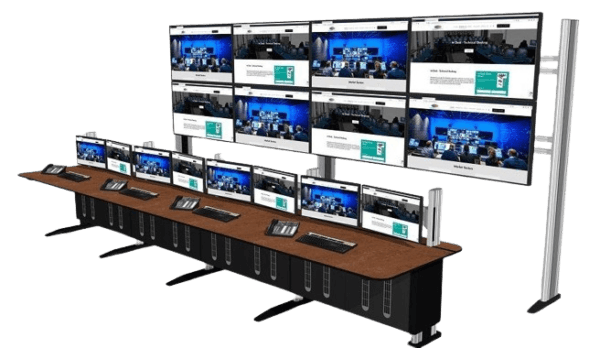 Professional cable management and electronics